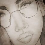 Pencil Sketch by Kompass Junior College Student