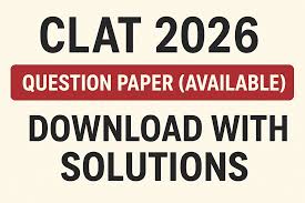 CLAT 2026 Question paper