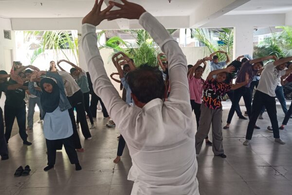 International Yoga Day | Yoga Activity at Kompass Junior College | Best Junior College in Hyderabad | Extracurricular Activities at Kompass Junior College