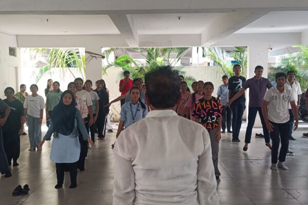 International Yoga Day | Yoga Activity at Kompass Junior College | Best Junior College in Hyderabad | Extracurricular Activities at Kompass Junior College