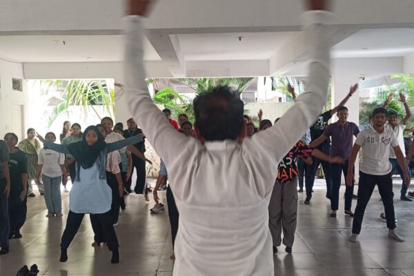 International Yoga Day | Yoga Activity at Kompass Junior College | Best Junior College in Hyderabad | Extracurricular Activities at Kompass Junior College