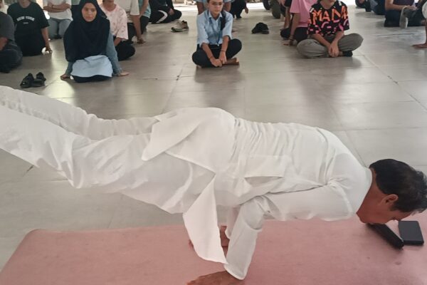 International Yoga Day | Yoga Activity at Kompass Junior College | Best Junior College in Hyderabad | Extracurricular Activities at Kompass Junior College