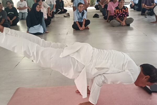International Yoga Day | Yoga Activity at Kompass Junior College | Best Junior College in Hyderabad | Extracurricular Activities at Kompass Junior College