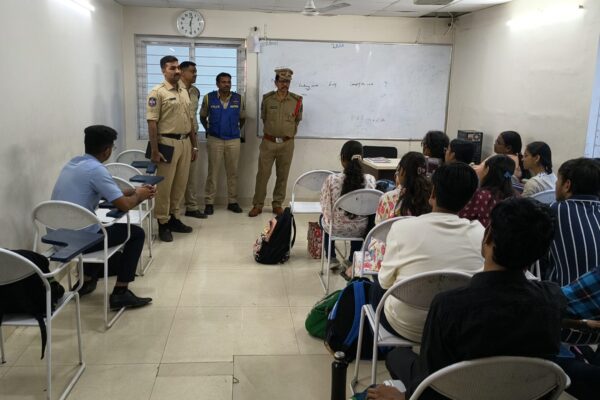 Youth Awareness Session by the Telangana Police Department at Kompass Junior College, Hyderabad | Best Commerce Junior College