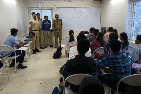 Youth Awareness Session by the Telangana Police Department at Kompass Junior College, Hyderabad