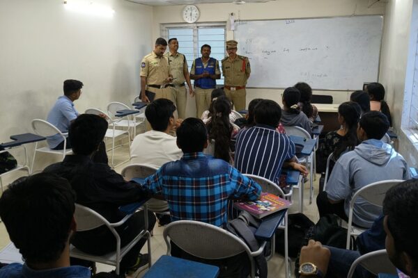 Youth Awareness Session by the Telangana Police Department at Kompass Junior College, Hyderabad 3